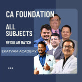 CA Foundation All Subject
